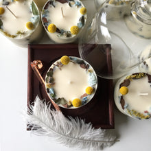 Decorated Soy Wax Candle VELVET TOUCH