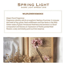 Decorated Soy Wax Candle WILDFLOWER ROMANCE